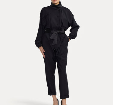 Combinaison Trenchy - Laine froide Noir